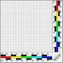 Měřítko - mince 10x10 ŠP mm 14